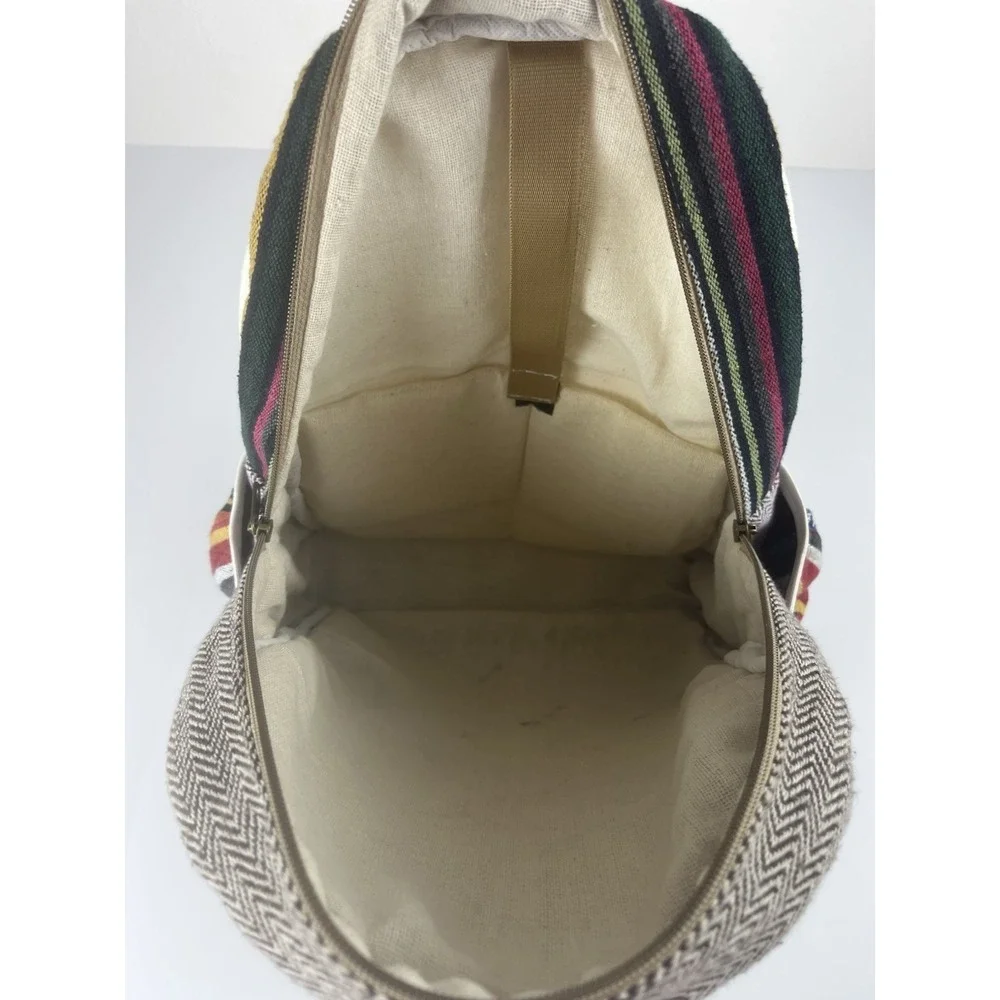 Dream Catcher Hemp Backpack | Eco Friendly | Boho | Handmade | Unisex | Nepal